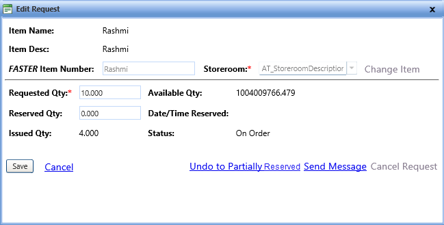 Undo partially reserved